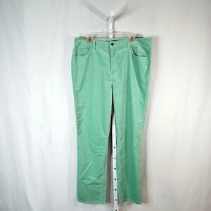 Talbots Mint Green Straight Leg Pants
